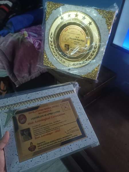 40TH Astrological Certificate